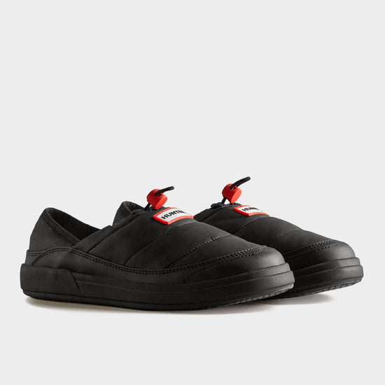 Mens In/Out Insulated Slippers Black
