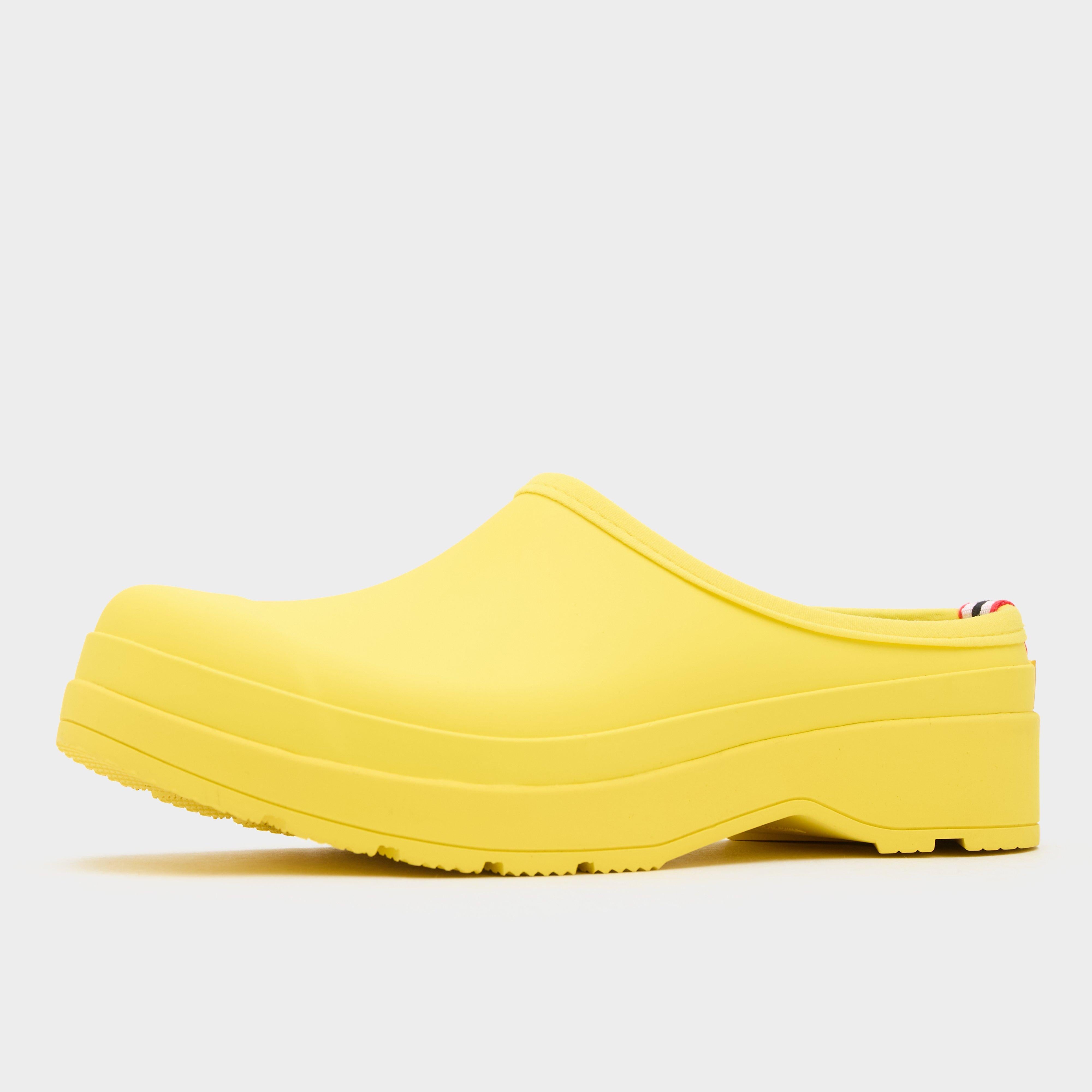 Mens Original Play Rubber Clogs Yellow