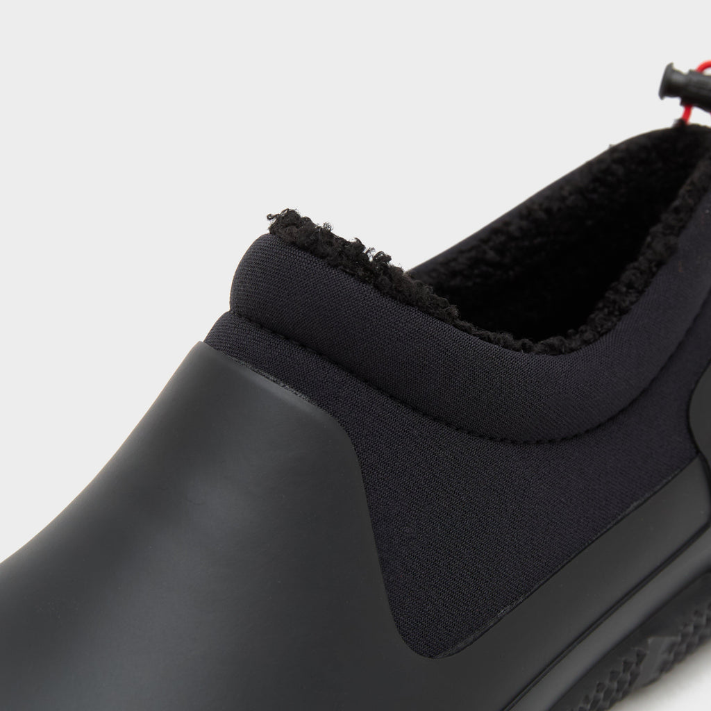 Mens Original Sherpa In/Out Rubber Shoes Black