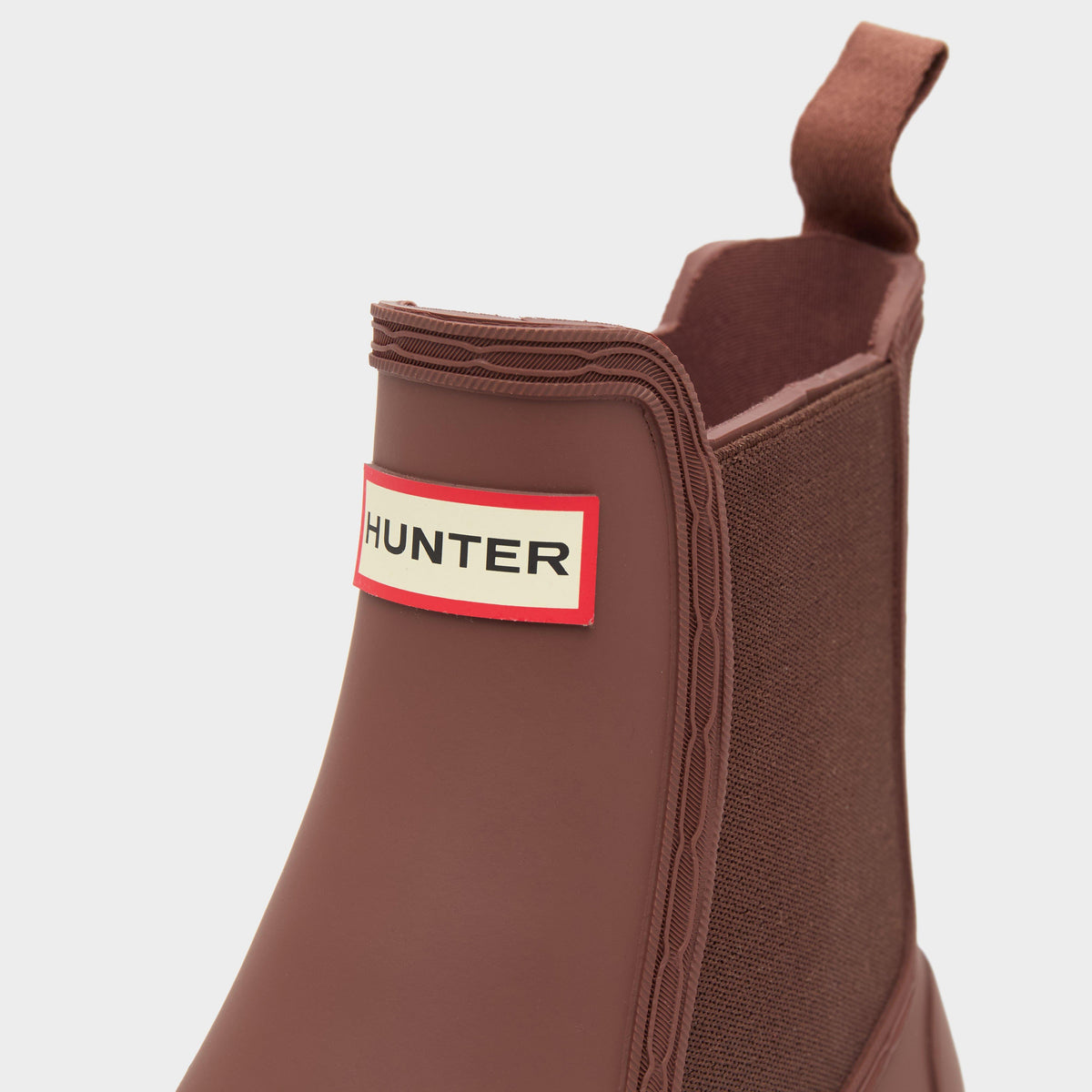 Mens Commando Chelsea Boots Brown