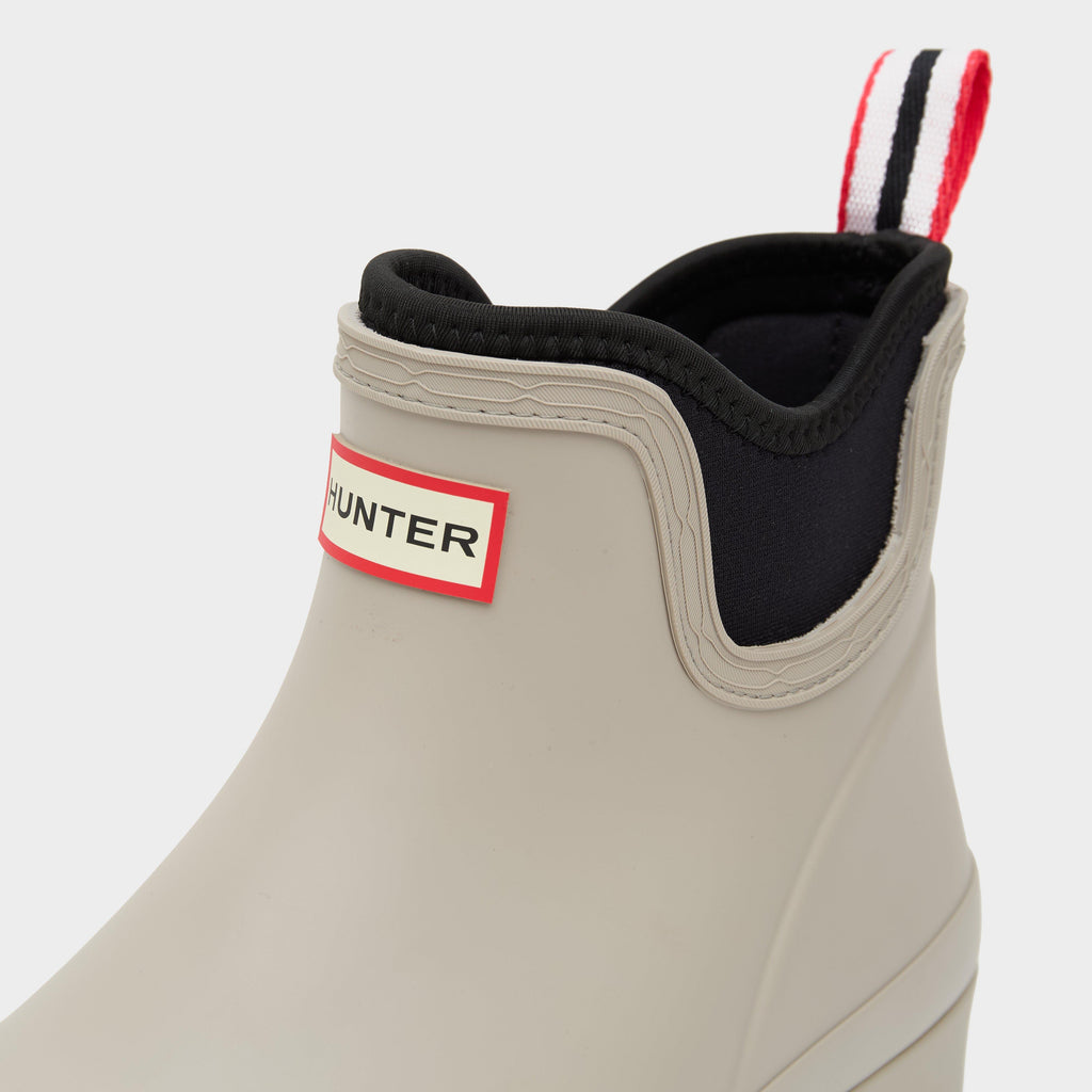 Mens Play Neoprene Chelsea Boots Light Grey