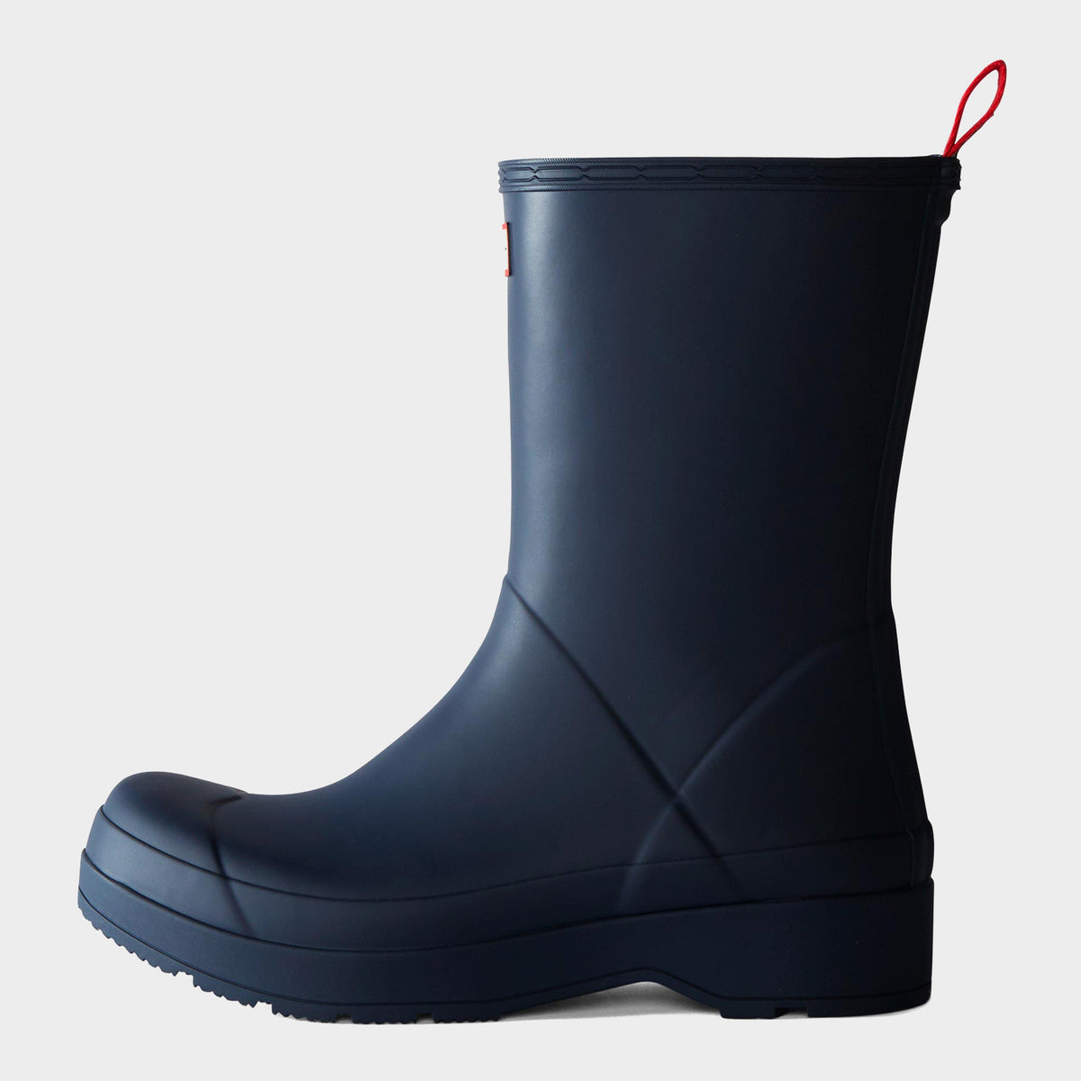 Mens Play Midi Wellington Boots Navy