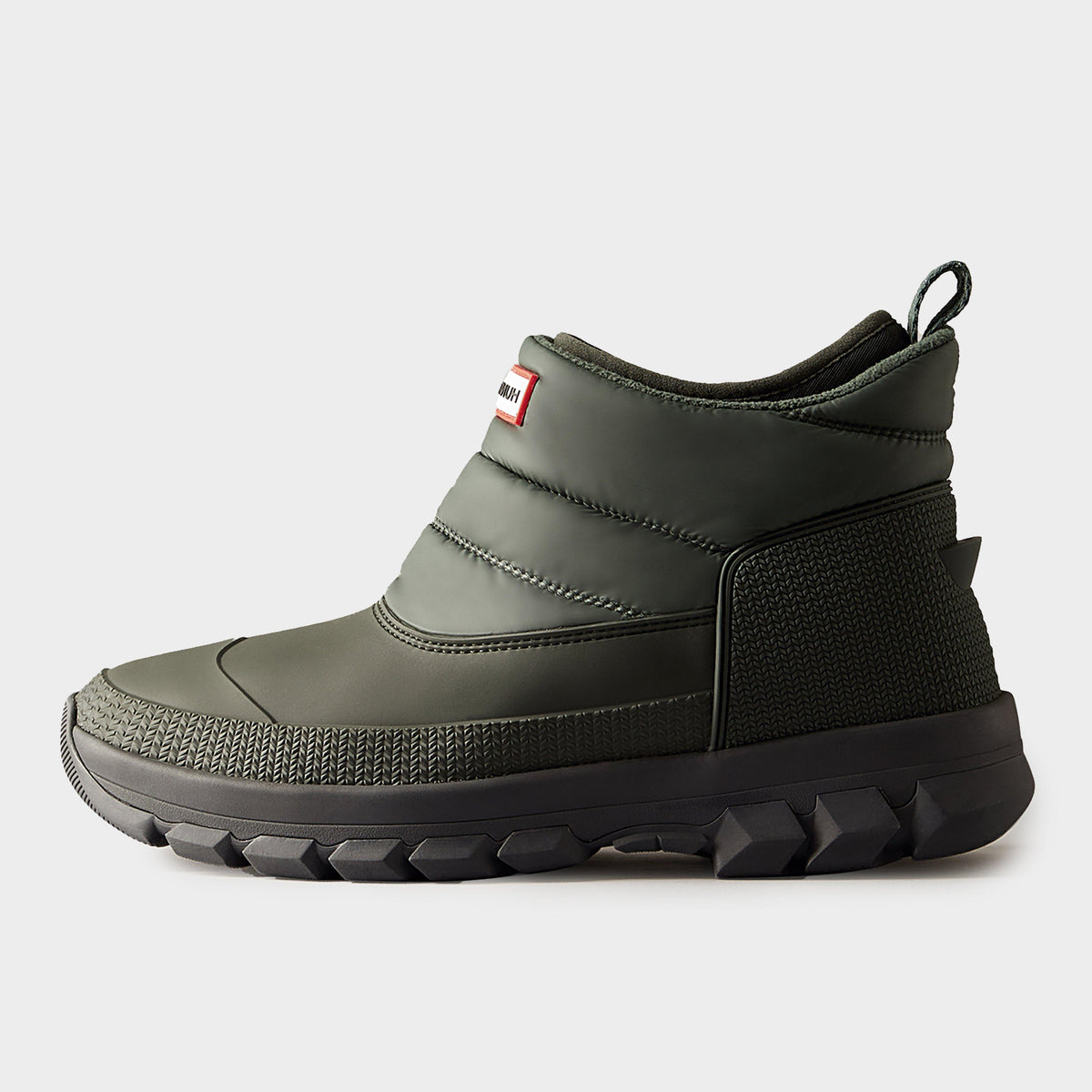 Mens Original Insulated Ankle Snow Boots Green