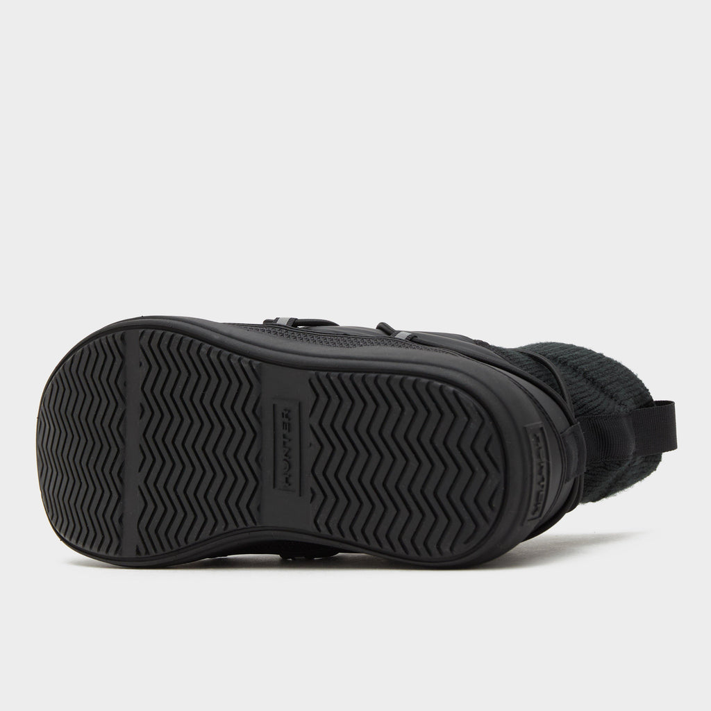 Mens In/Out Puffer Lace Up Boots Black