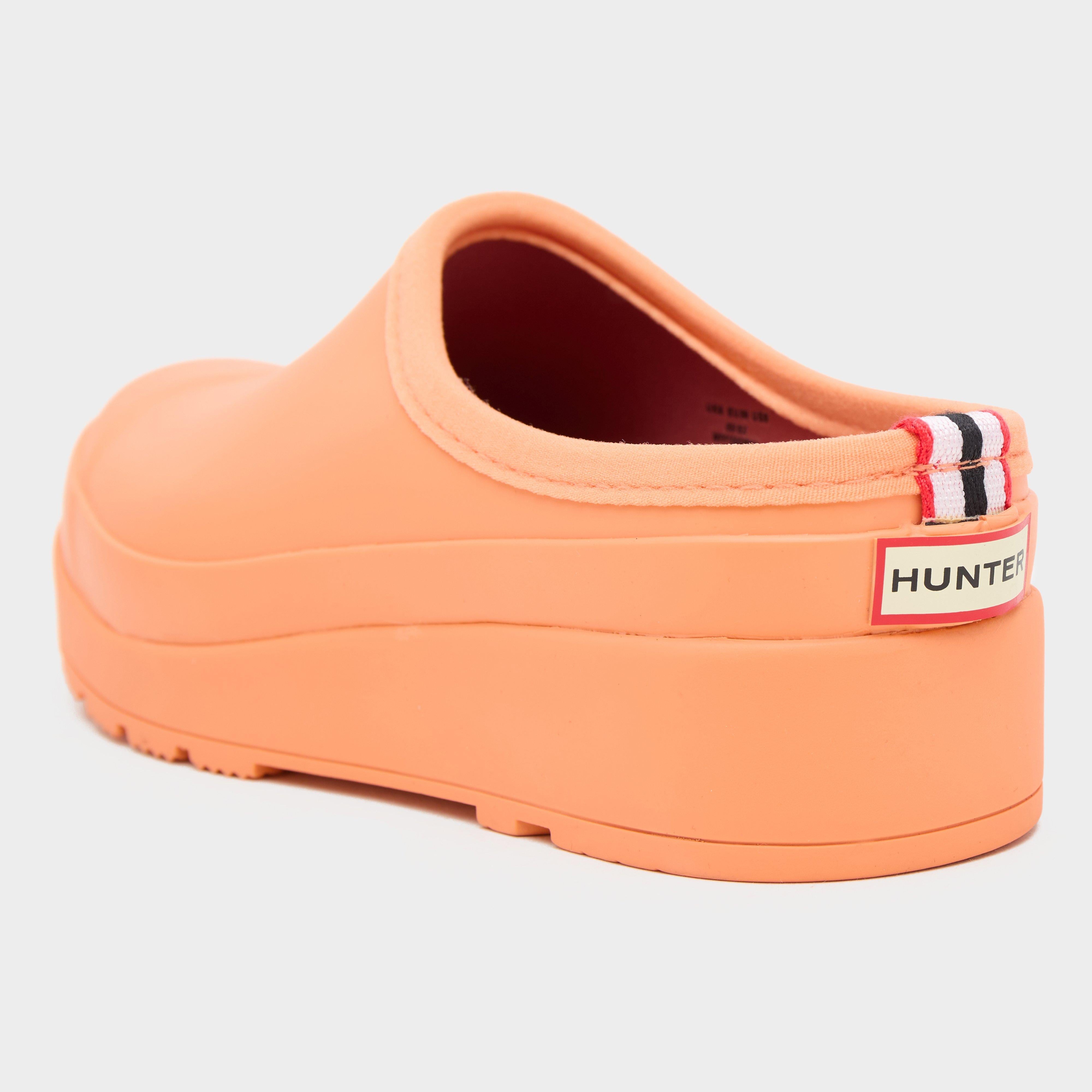 Womens Original Play Rubber Clogs Orange