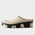 Womens Play Striped Sole Clogs White/Willow Black