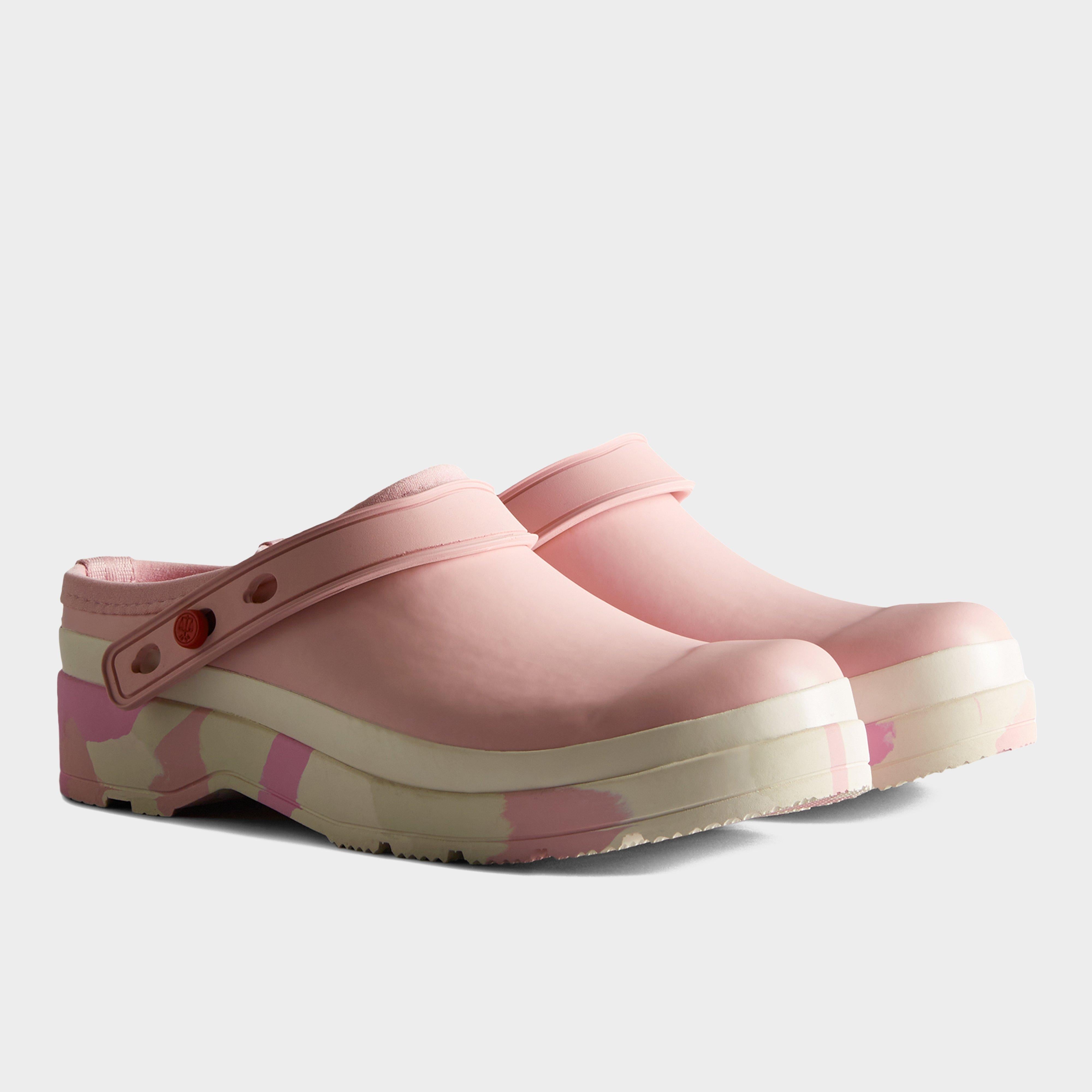Womens Play Colour Splash Sole Strap Clogs Faded Rose/Shaded White/Pink Fizz/Skimmed Stones