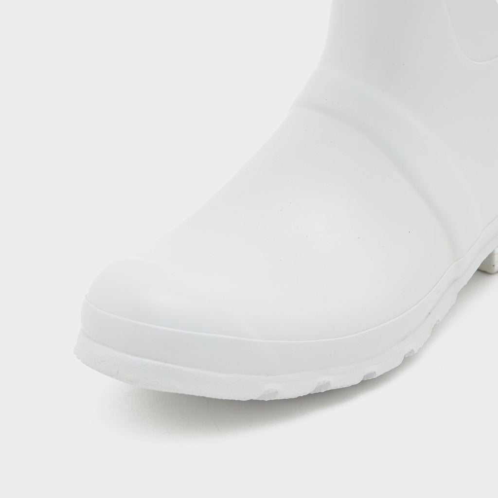 Womens Original Short Gloss Wellington Boots White