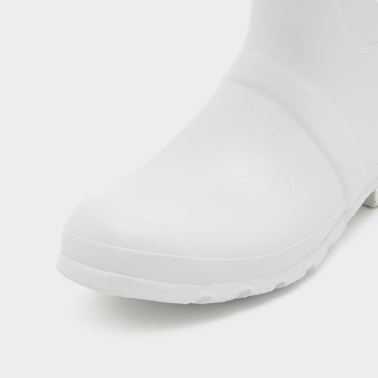 Womens Original Short Gloss Wellington Boots White