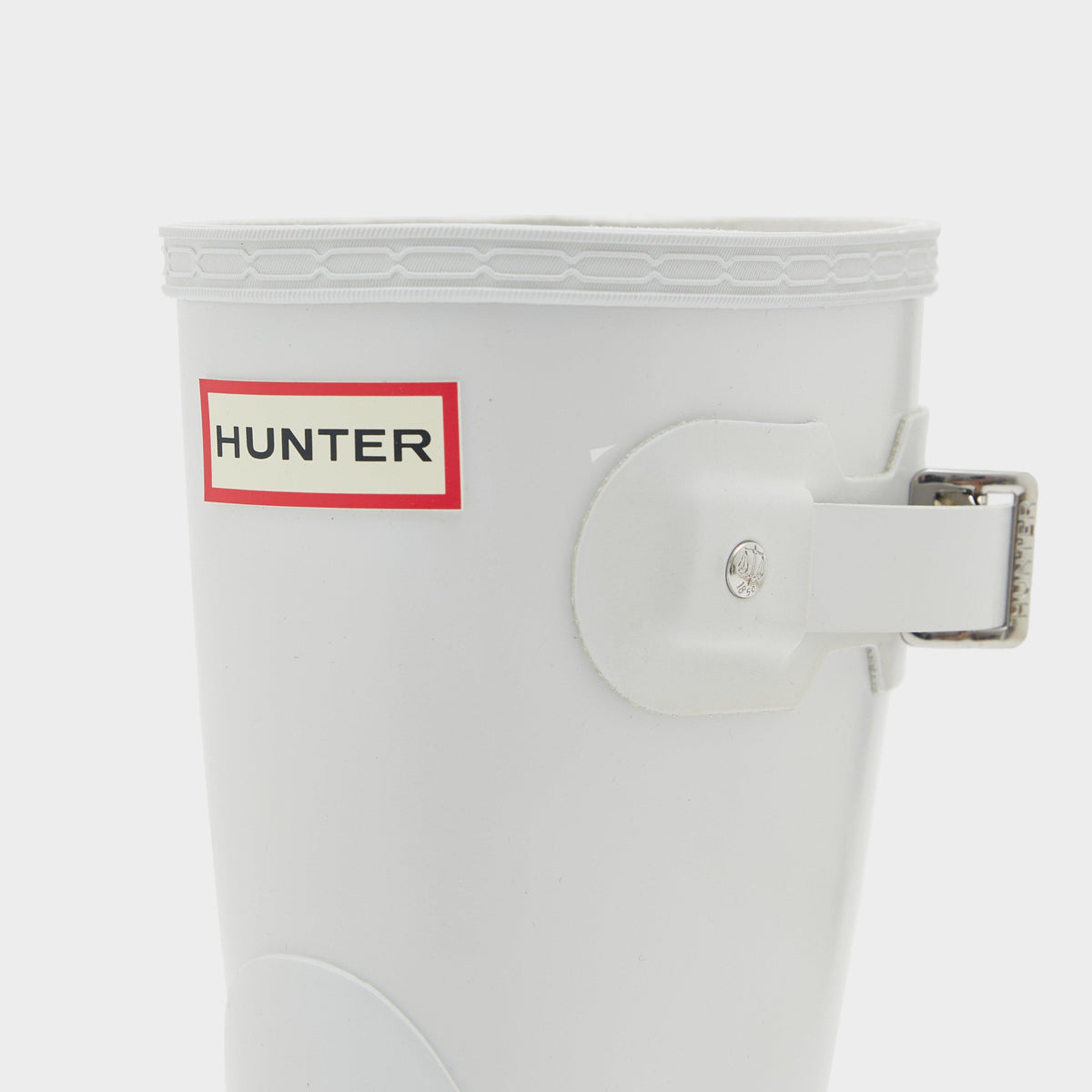 Womens Original Short Gloss Wellington Boots White