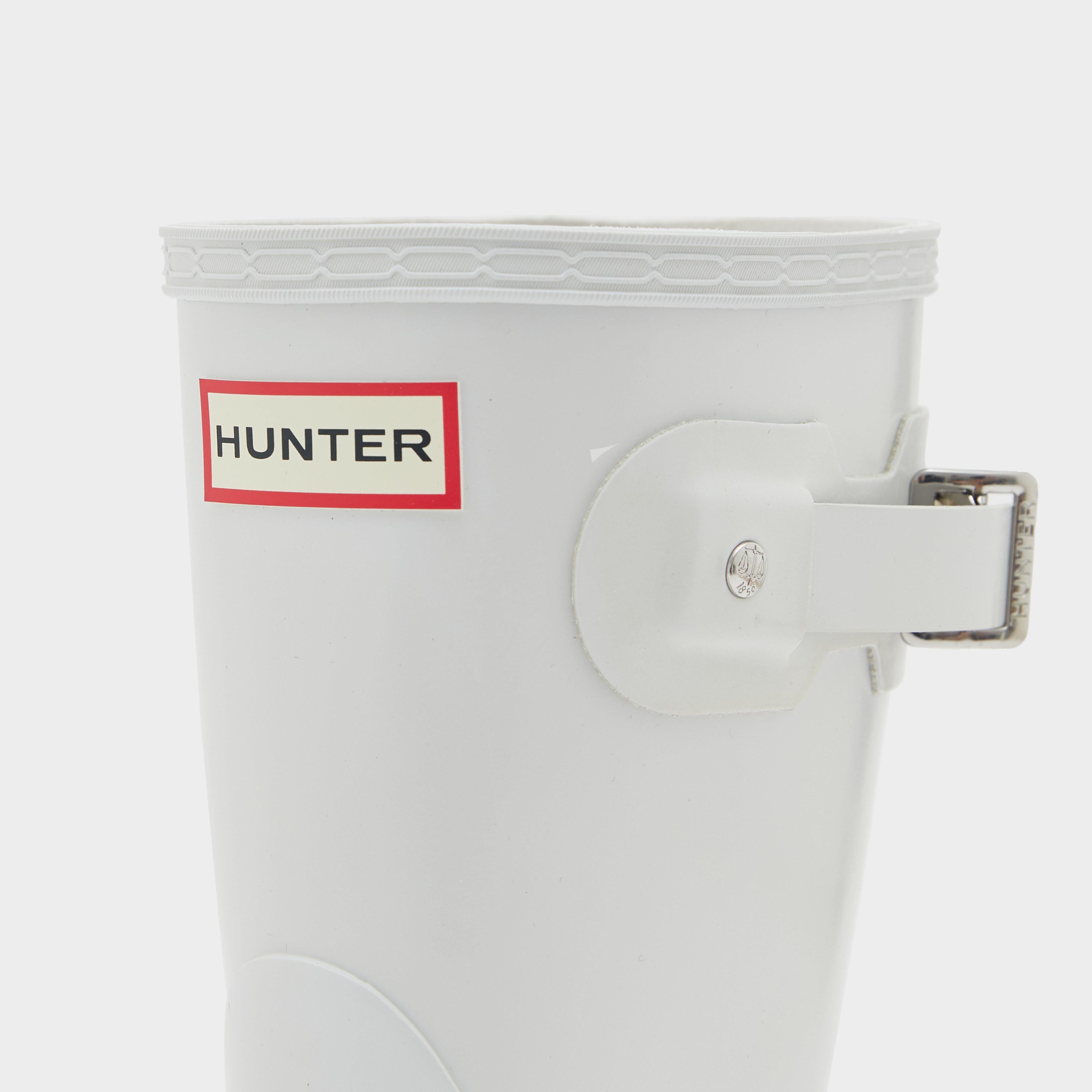 Womens Original Short Gloss Wellington Boots White