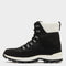Womens Felt Commando Boots Black