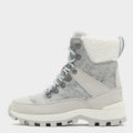Womens Felt Commando Boots Grey