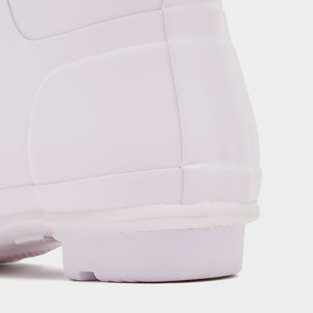 Womens Short Back Adjustable Wellington Boots Purple