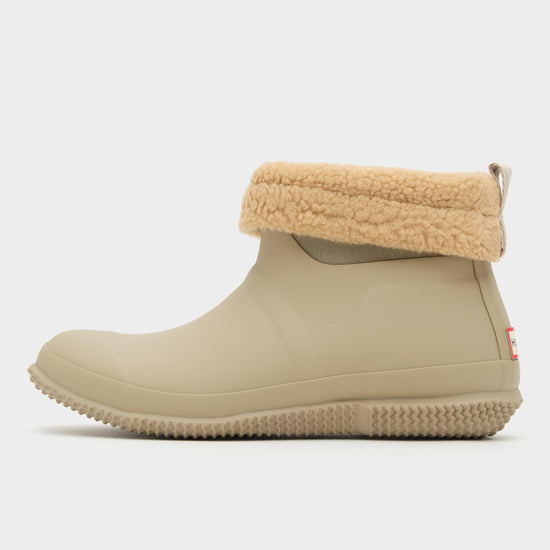 Womens Short In/Out Insulated Wellington Boots Green