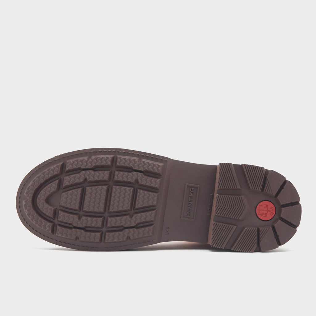 Womens Refined Stitch Detail Chelsea Wellington Boots Pink