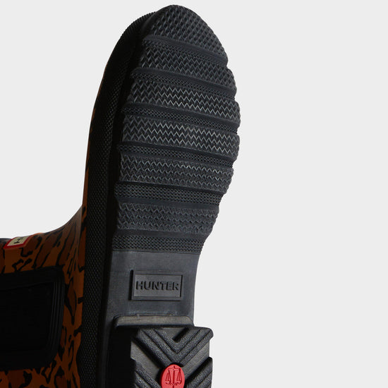 Womens Original Leopard Print Chelsea Boots Rich Tan/Saddle/Black