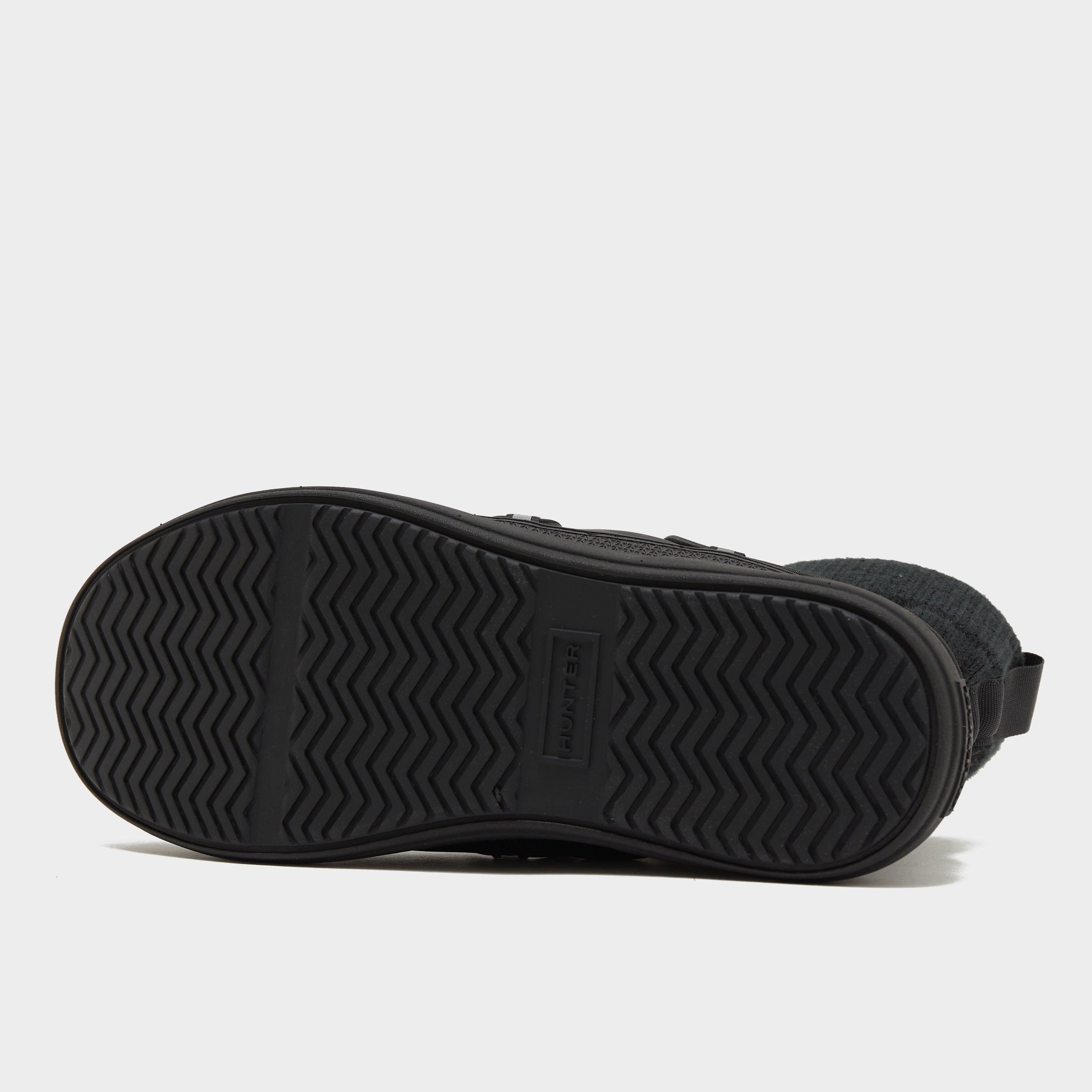 Womens In/Out Puffer Lace Up Boots Black