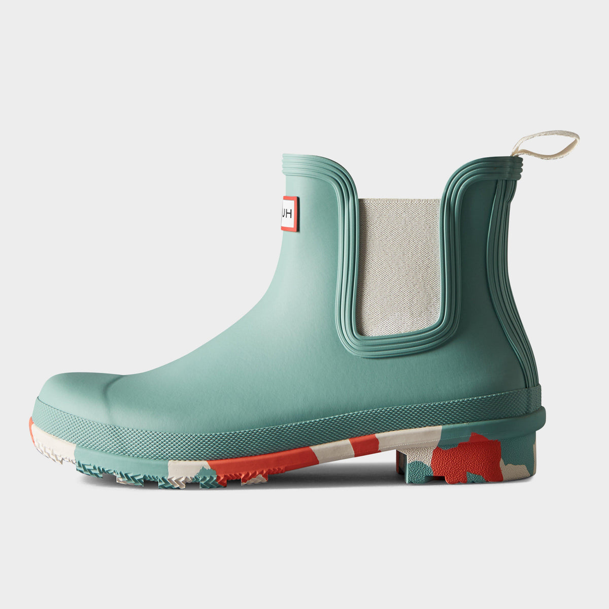 Womens Original Splash Sole Chelsea Boots Teal