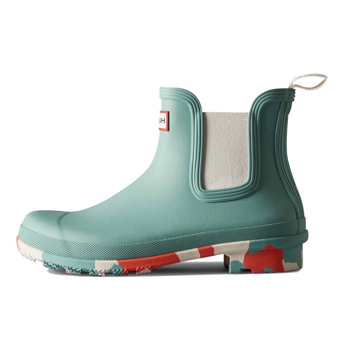 Womens Original Splash Sole Chelsea Boots Teal