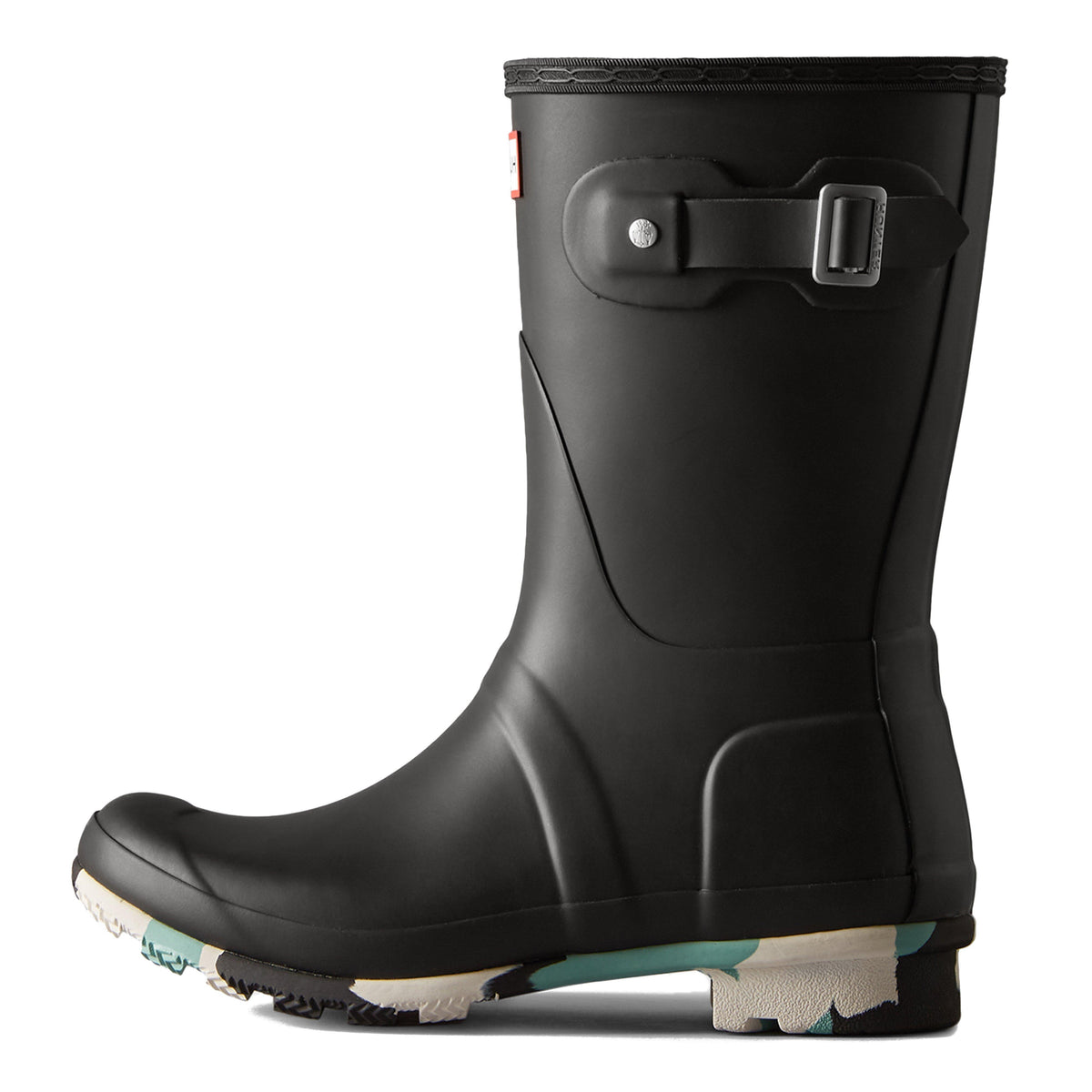 Womens Original Short Splash Sole Wellington Boots Black