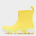 Womens Play Short Splash Sole Rain Wellington Boots Zesty Yellow