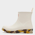 Womens Play Short Camo Sole Rain Wellington Boots Grey