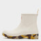 Womens Play Short Camo Sole Rain Wellington Boots Grey
