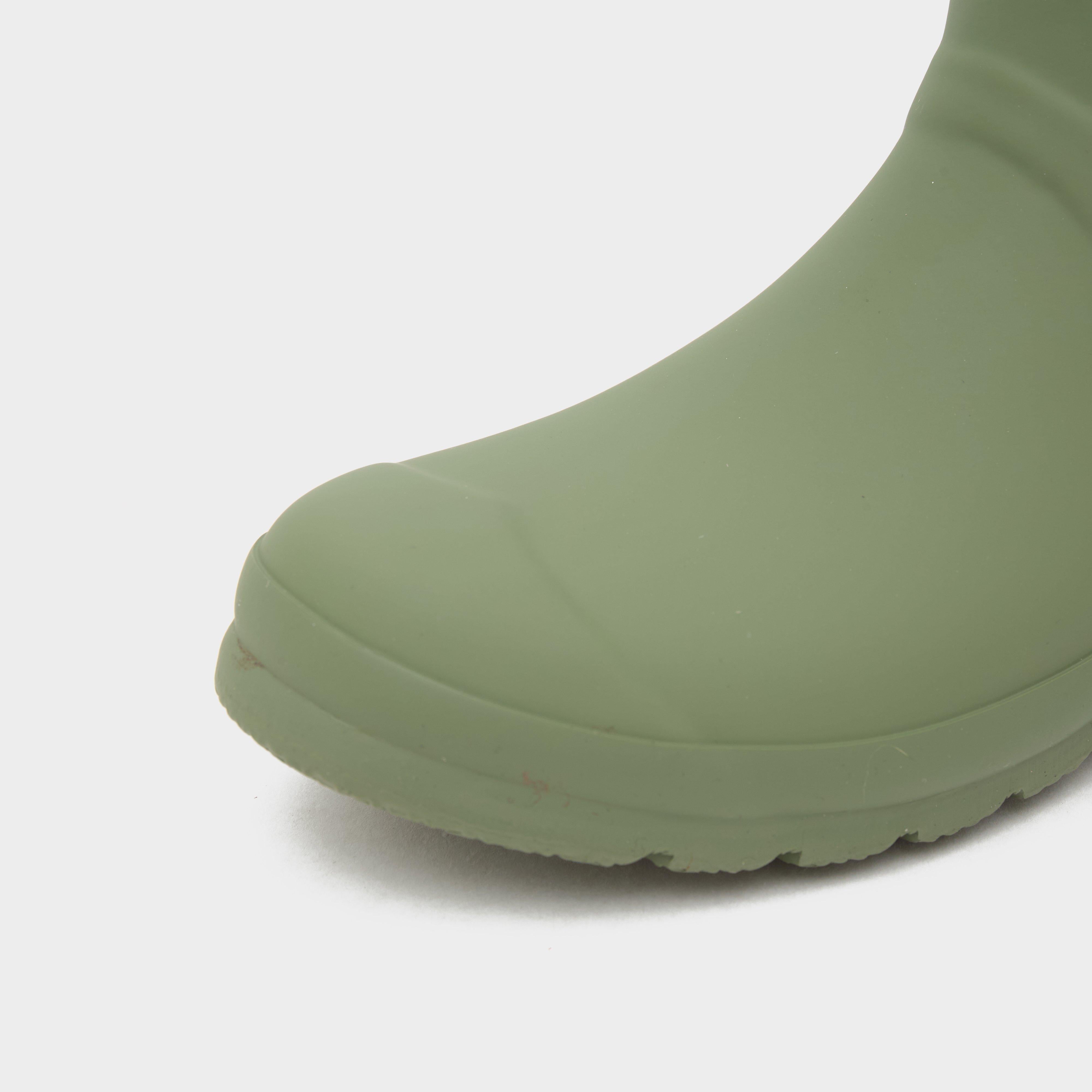 Womens Travel Tall Wellington Boots Green