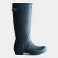 Womens Tall Back Adjustable Wellington Boots Navy