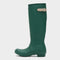 Womens Tall Back Adjustable Wellington Boots Green