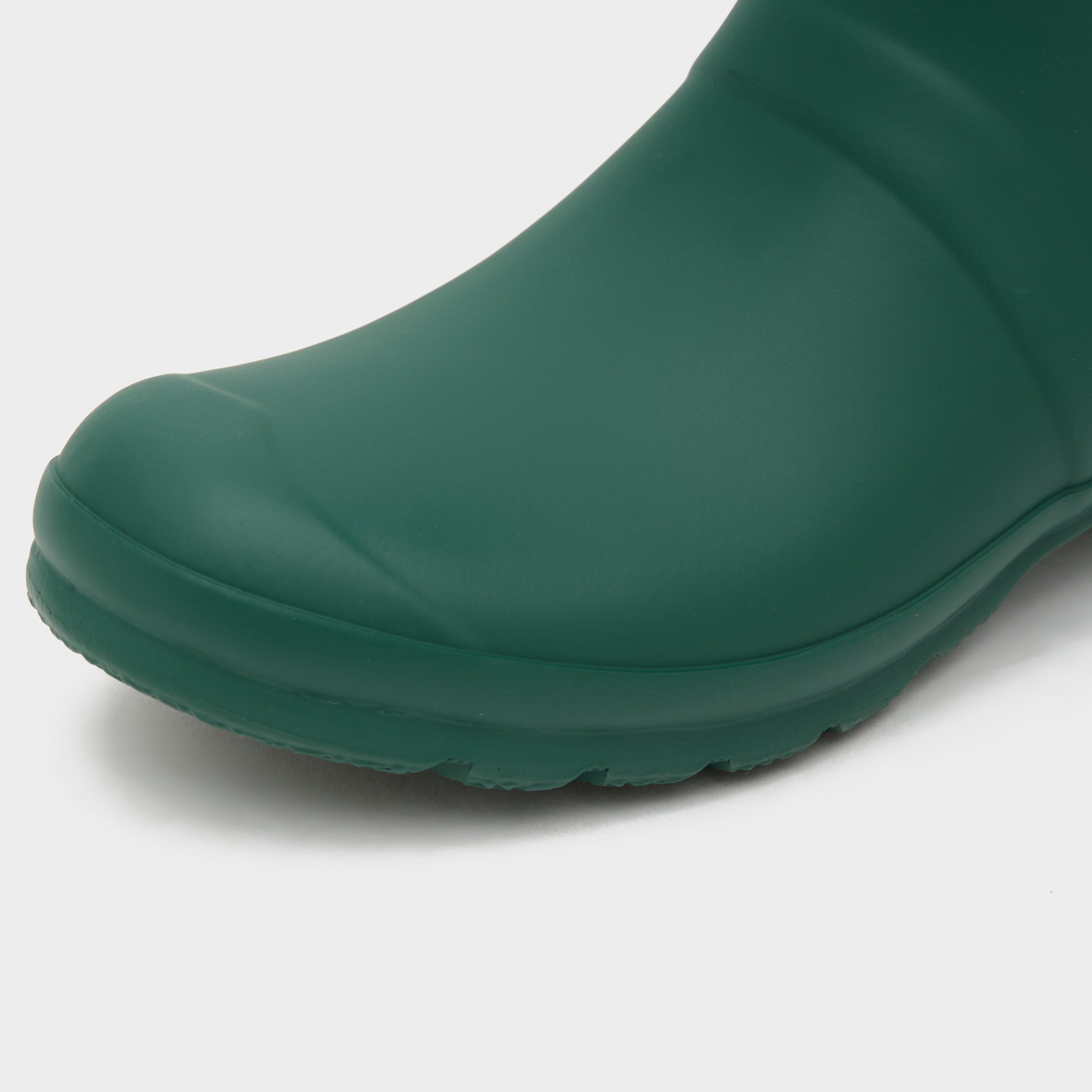 Womens Tall Back Adjustable Wellington Boots Green