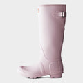 Womens Tall Back Adjustable Wellington Boots Pink