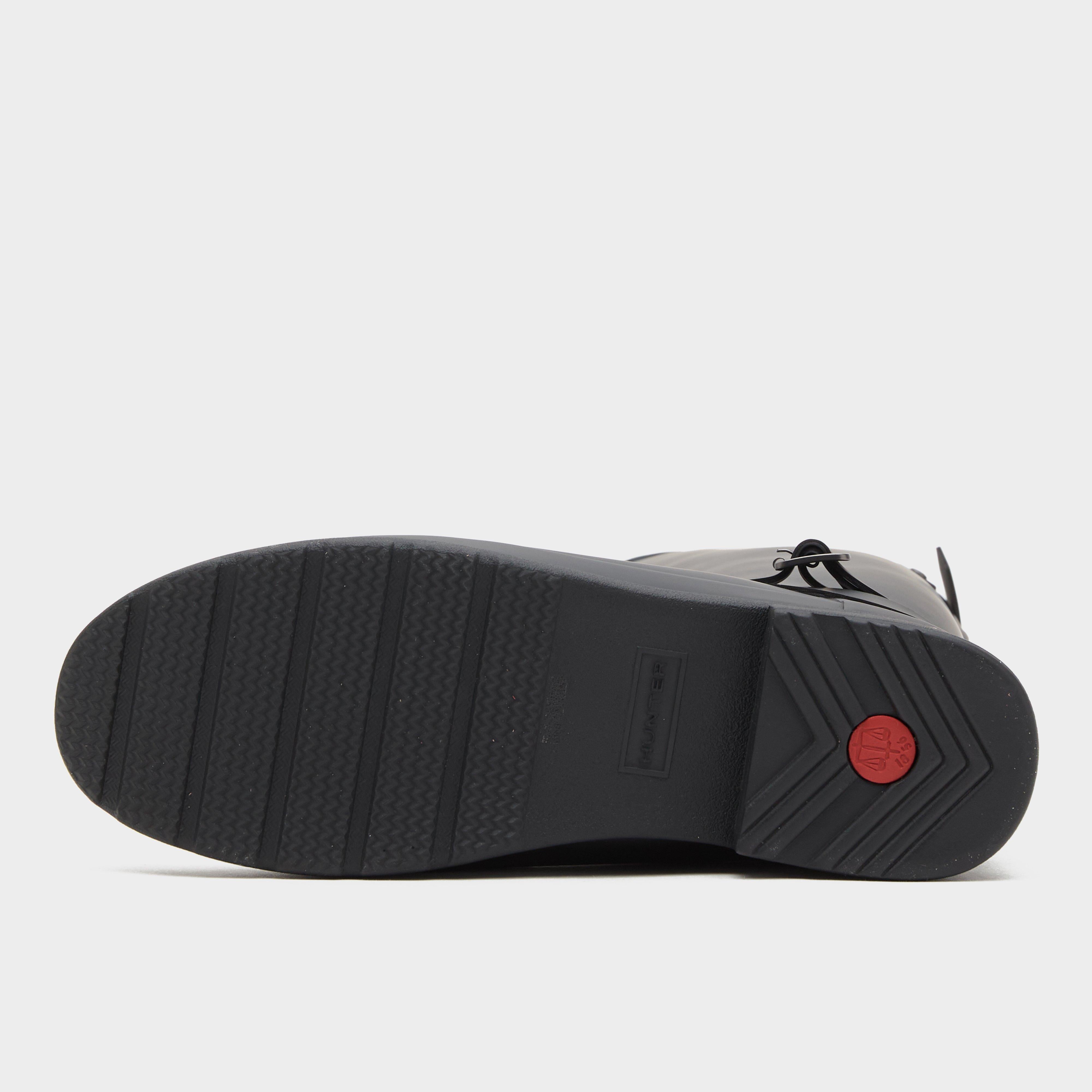 Womens Original Refined Back Adjustable Tall Wellington Boots Black