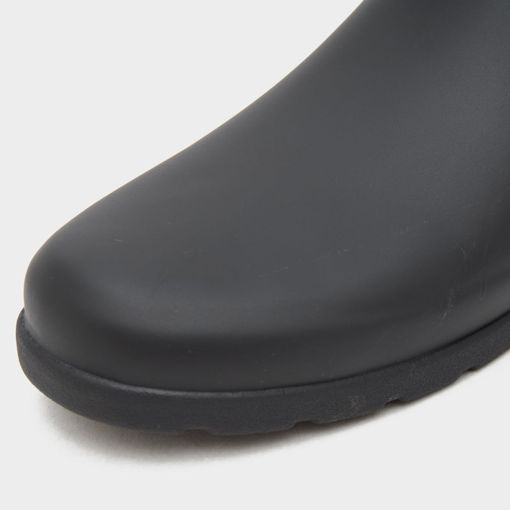 Womens Original Refined Back Adjustable Tall Wellington Boots Black