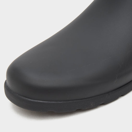 Womens Original Refined Back Adjustable Tall Wellington Boots Black