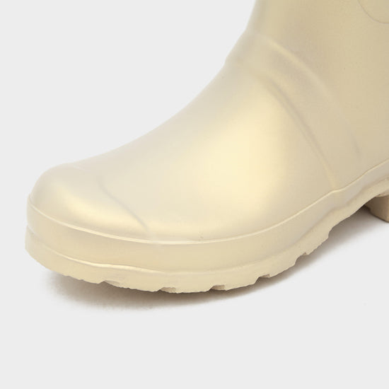Womens Original Tall Nebula Wellington Boots Metallic Gold