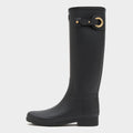 Womens Refined Tall Eyelet Buckle Wellington Boots
