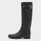 Womens Refined Tall Eyelet Buckle Wellington Boots