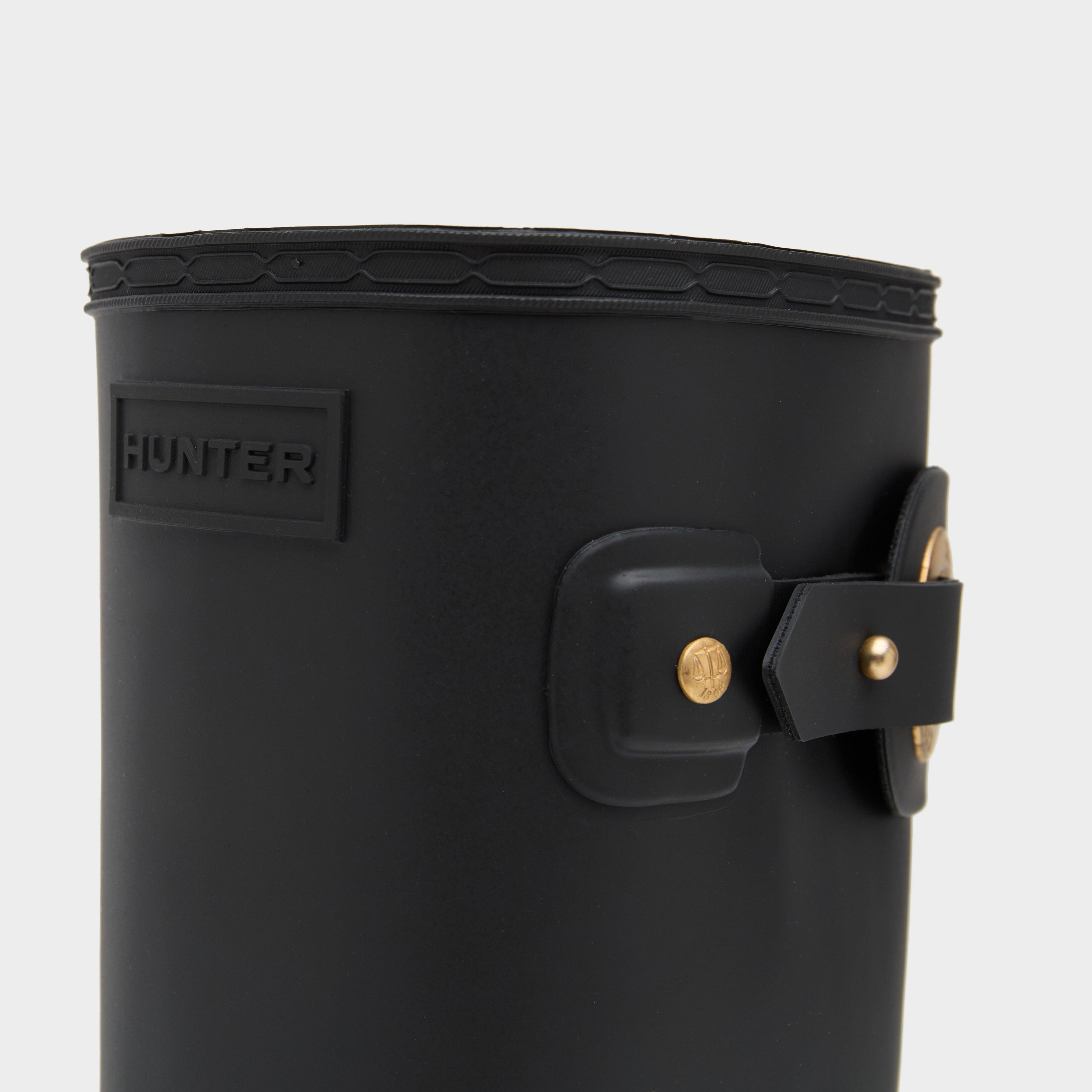 Womens Refined Tall Eyelet Buckle Wellington Boots