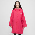 Kids Waterproof Robe Pink Potion Shell