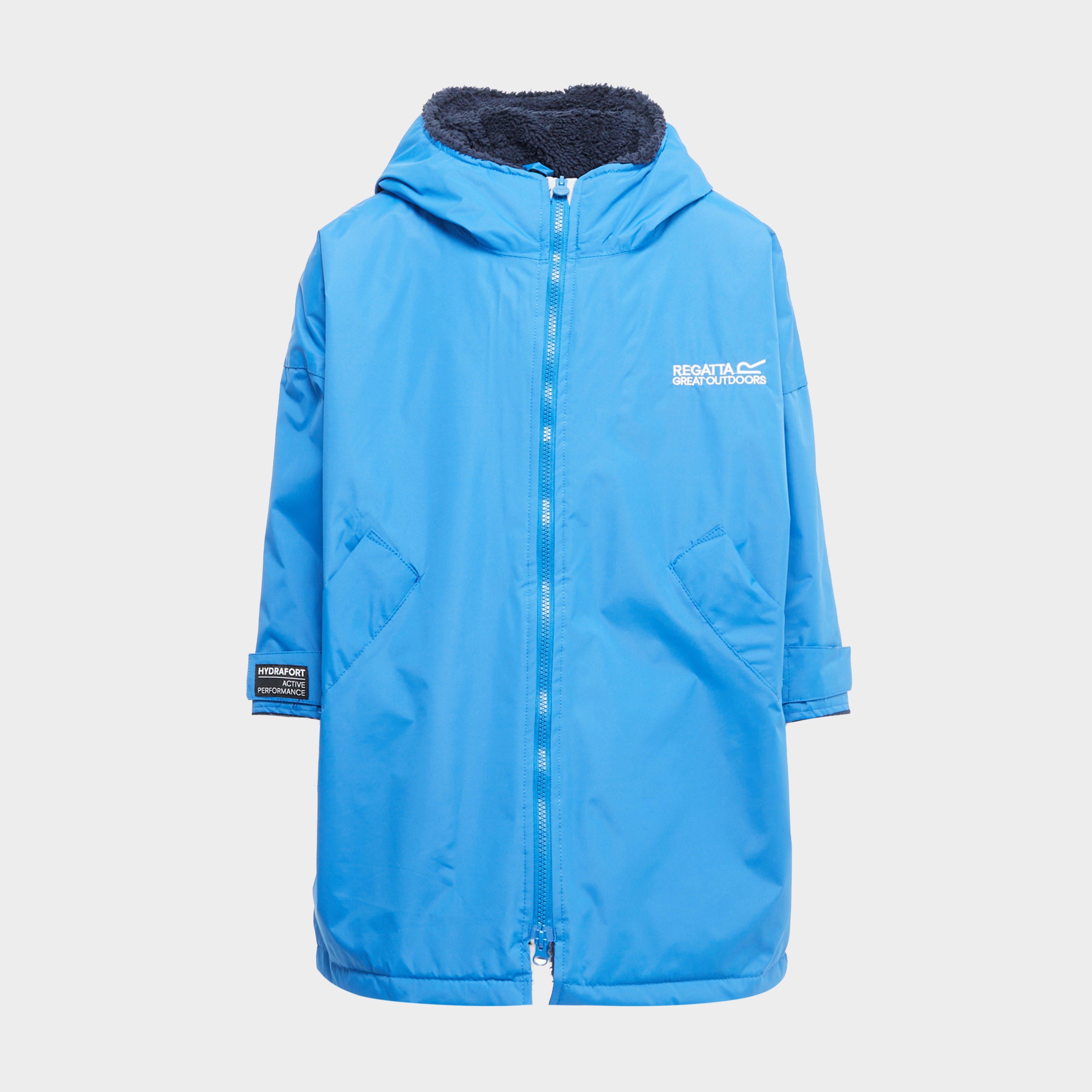 Kids Waterproof Robe Oxford Blue Navy