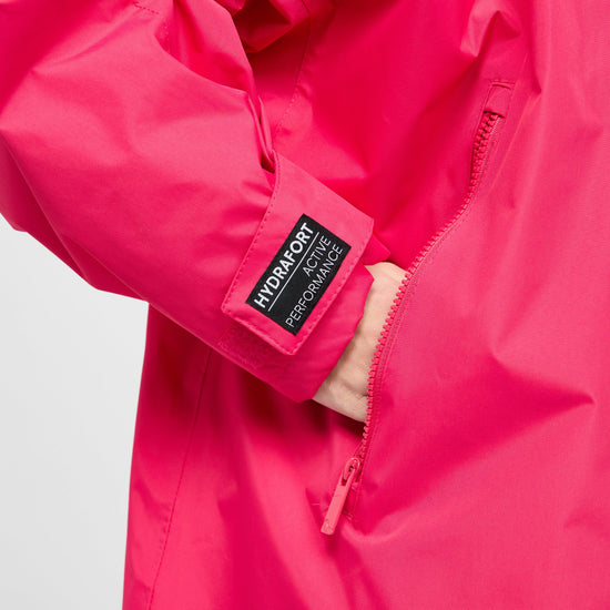 Adults Waterproof Robe Pink