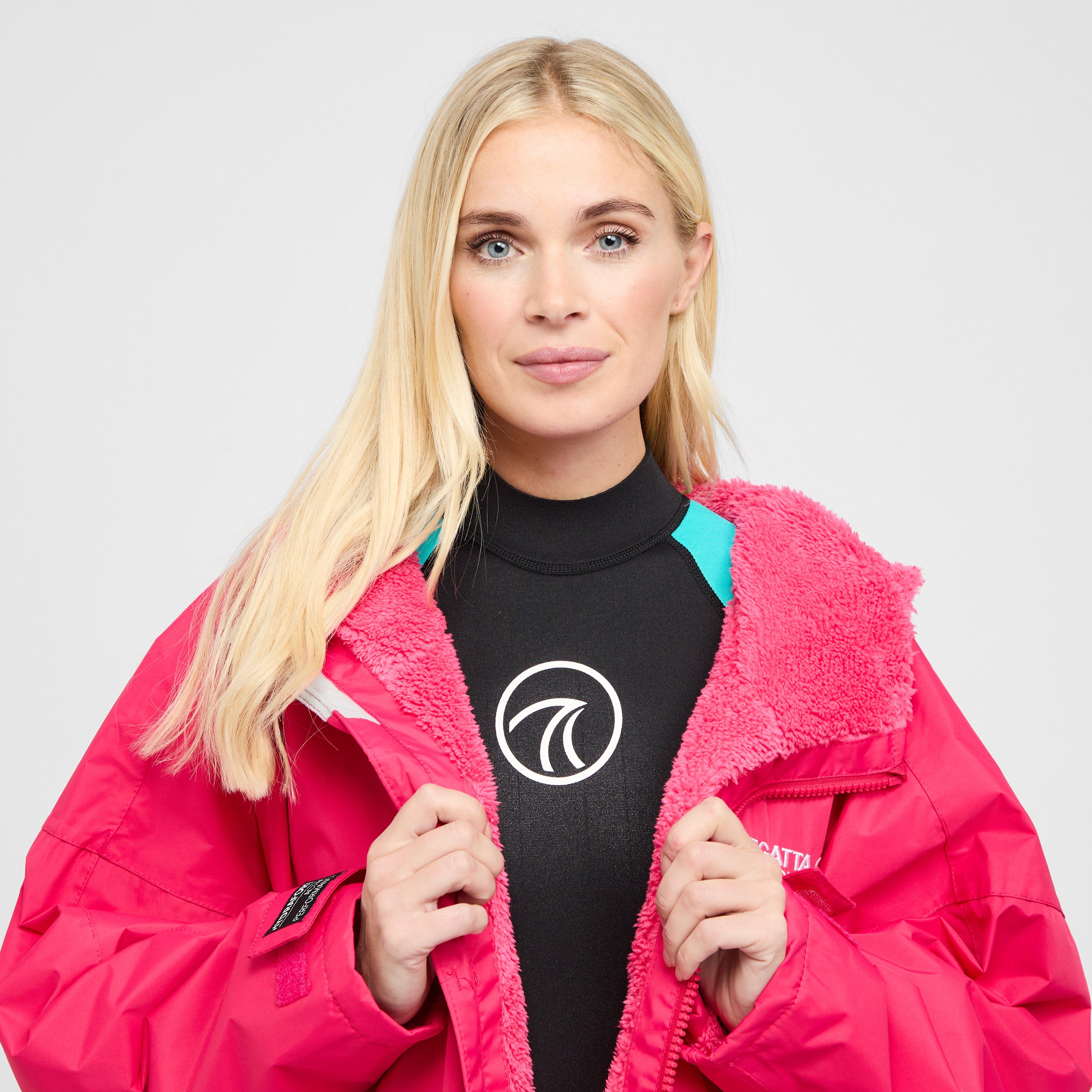 Adults Waterproof Robe Pink