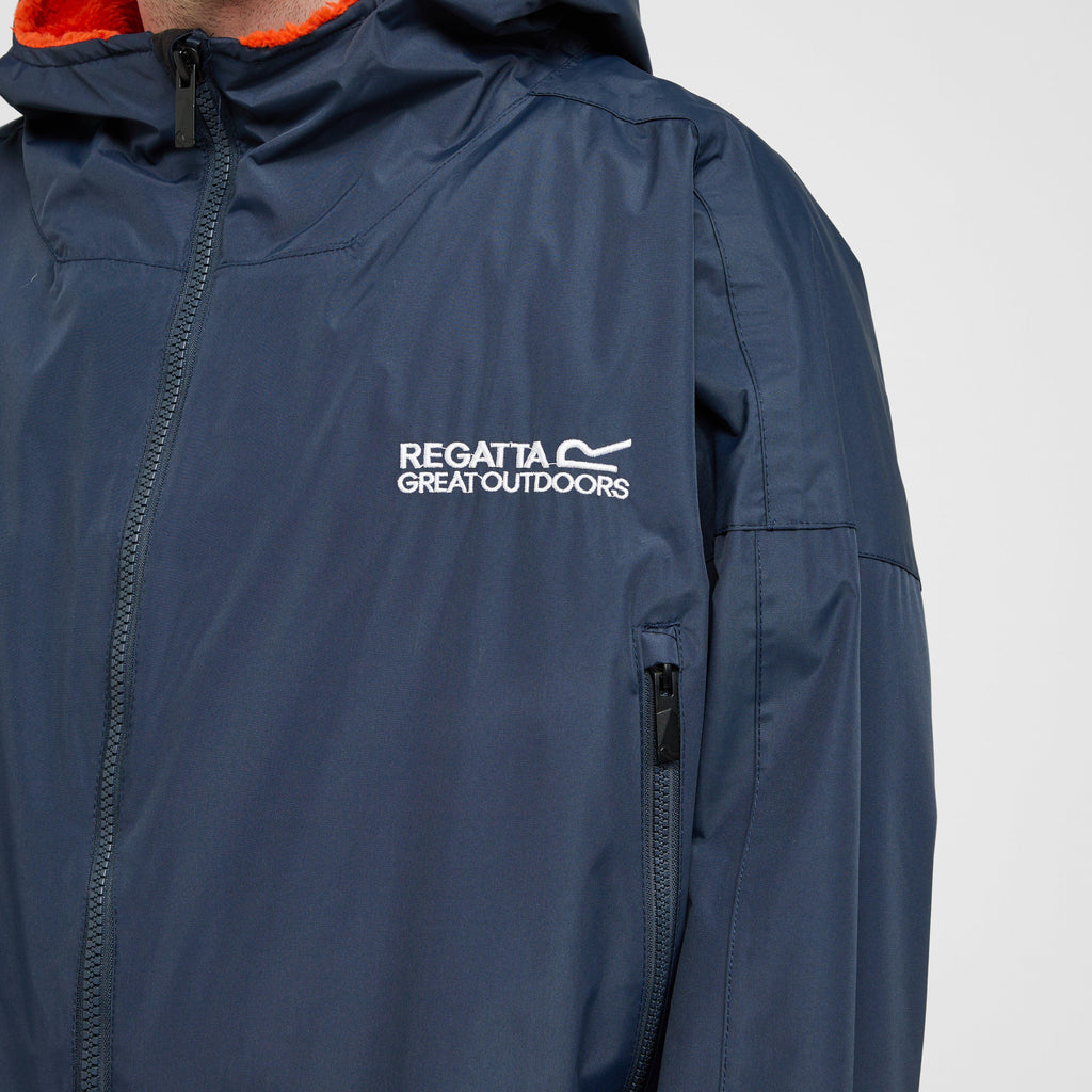 Adults Waterproof Robe Navy