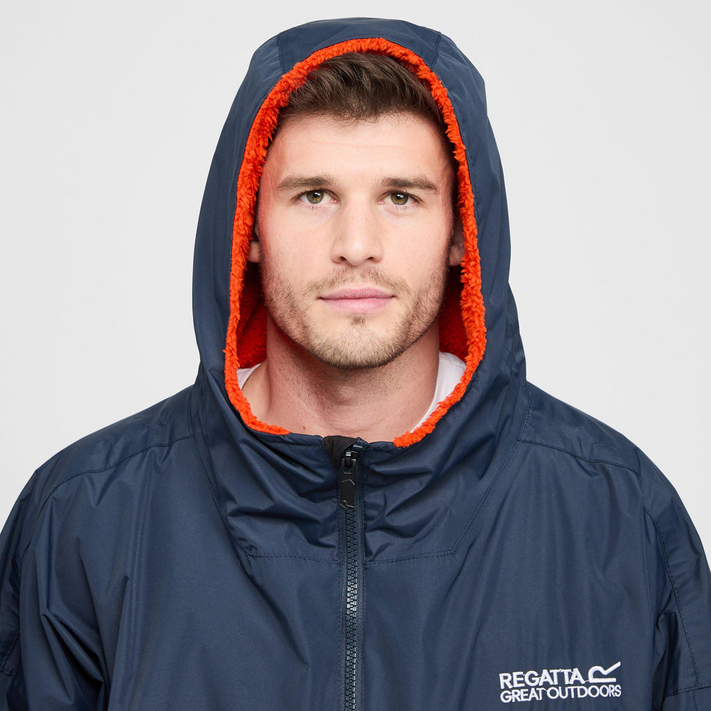 Adults Waterproof Robe Navy