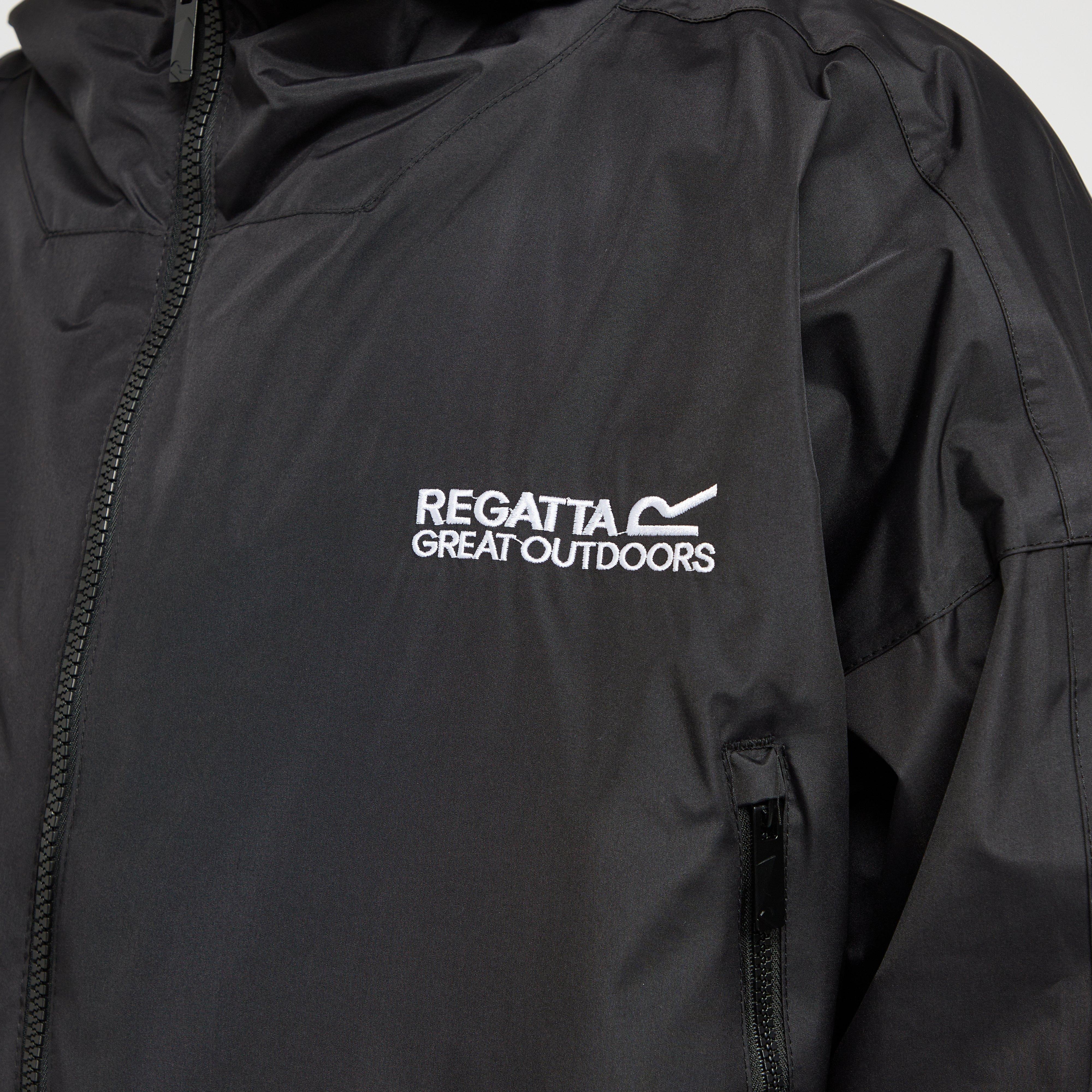 Adults Waterproof Robe Black