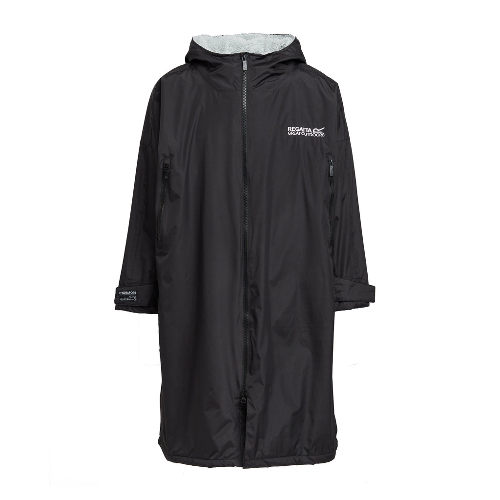 Adults Waterproof Robe Black