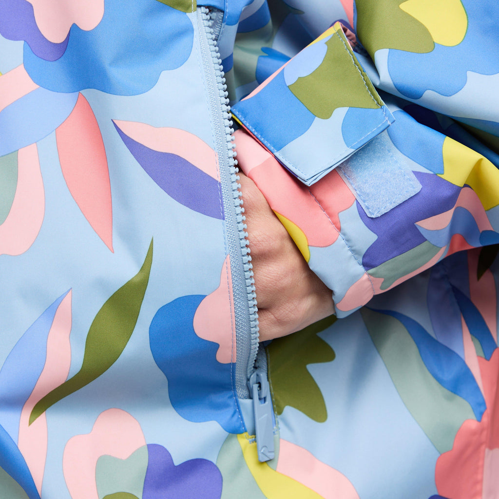 Adults Waterproof Robe Abstract Floral Print