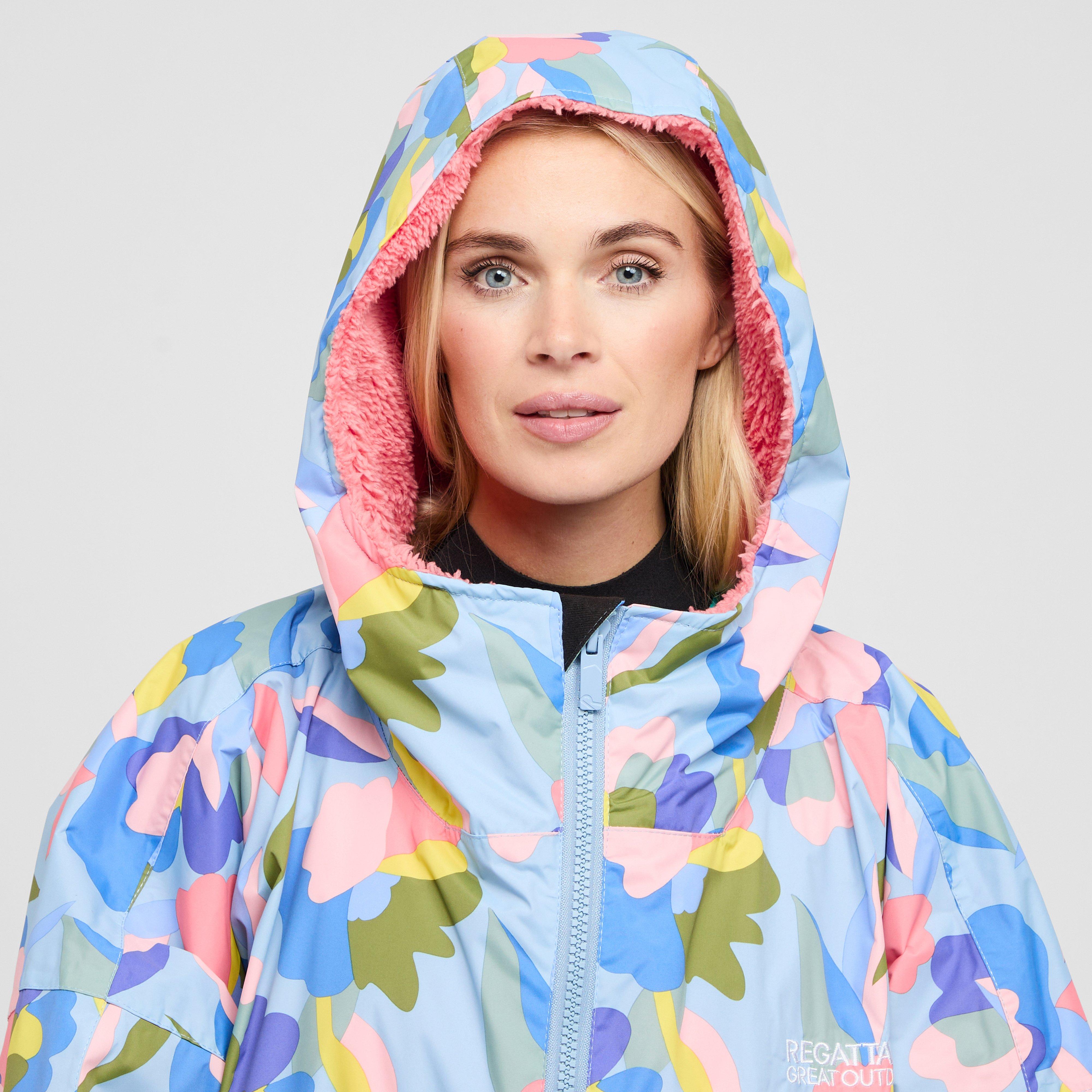 Adults Waterproof Robe Abstract Floral Print